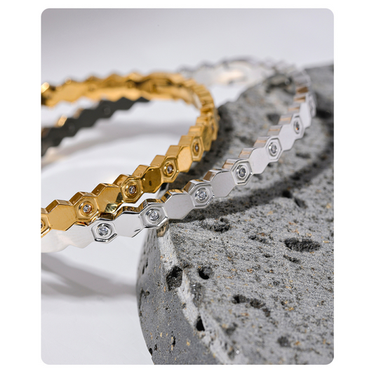 Bracelet Bangle Plated Stainless