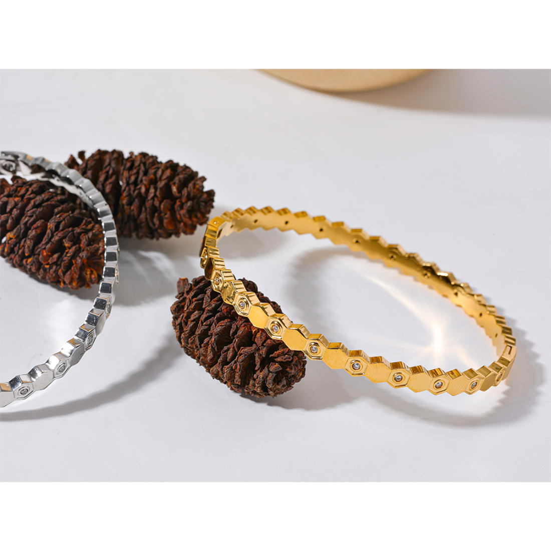 Bracelet Bangle Plated Stainless