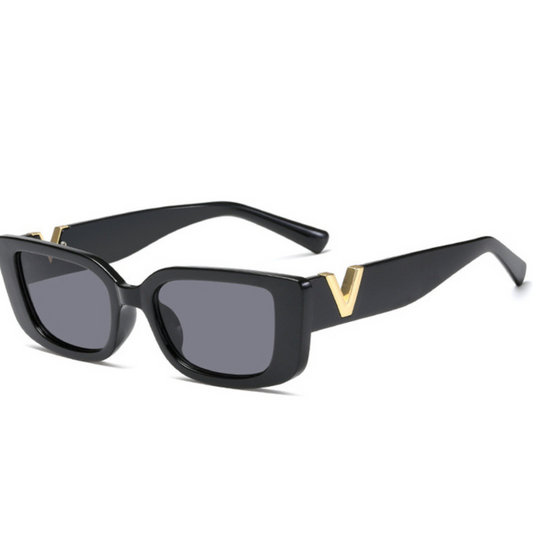 Classic Rectangle Cat Eye Sunglasses